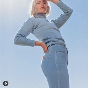 Rudy jude utility jeans sky blue size 2